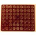 Набор памятных монет 10 рублей (гальваника) в планшете.  63 ячейки