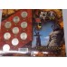 Набор памятных монет, серии «Города-Герои» в капсульном альбоме (9 монет)